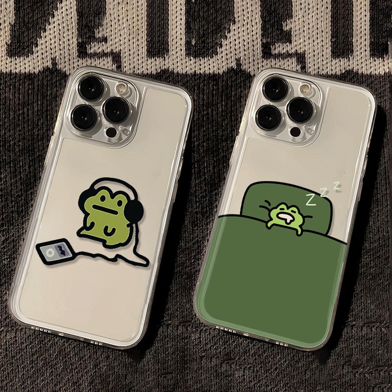 Cartoon Sleep Frog Phone Case  - огляд і ціна Samsung Galaxy S24