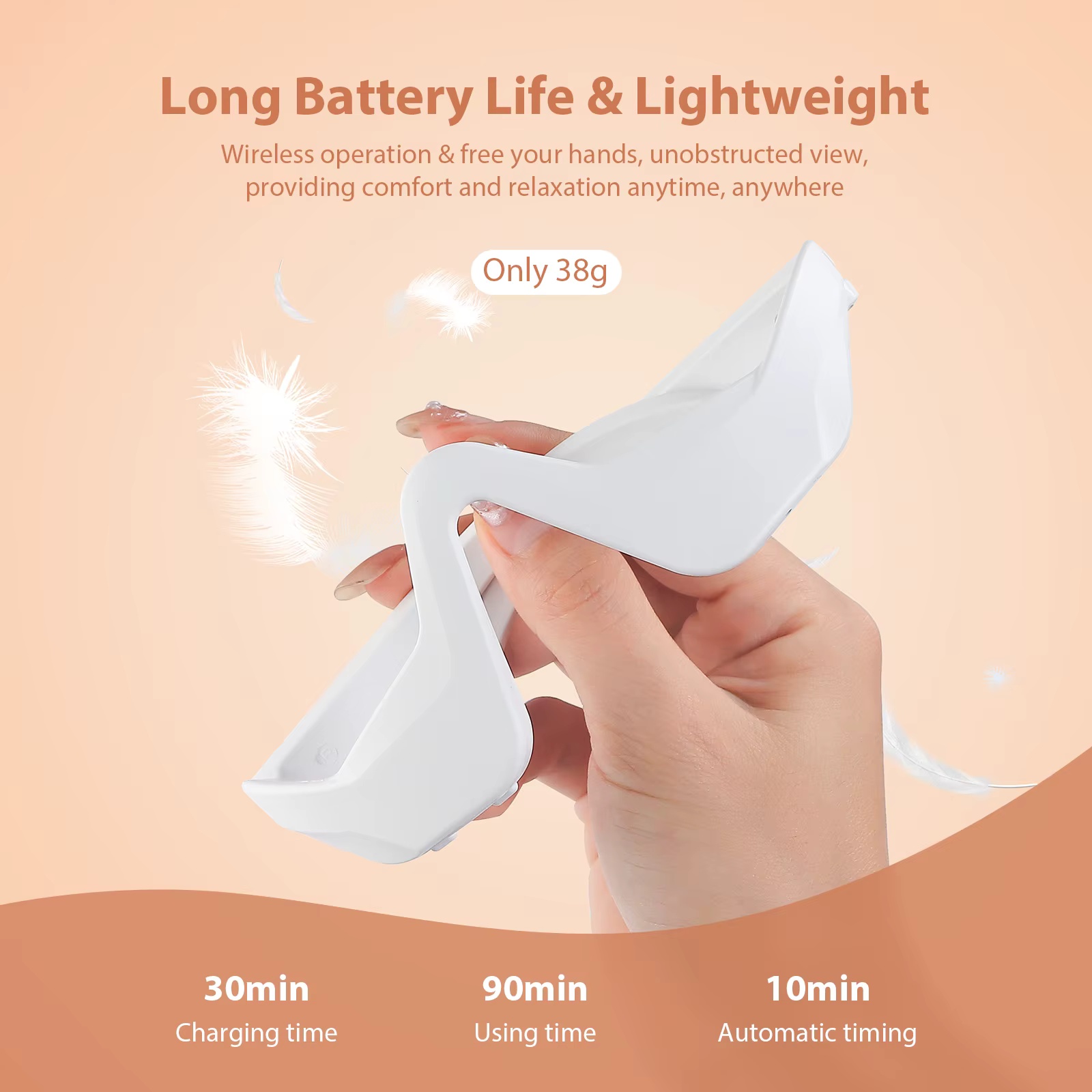 EMS Red Light Eye Massager Gla - огляд і ціна Light Therapy Glasses