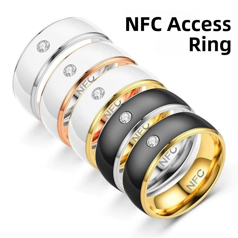 Smart NFC Ring Titanium Steel  - огляд і ціна Smart Ring Nfc Pay