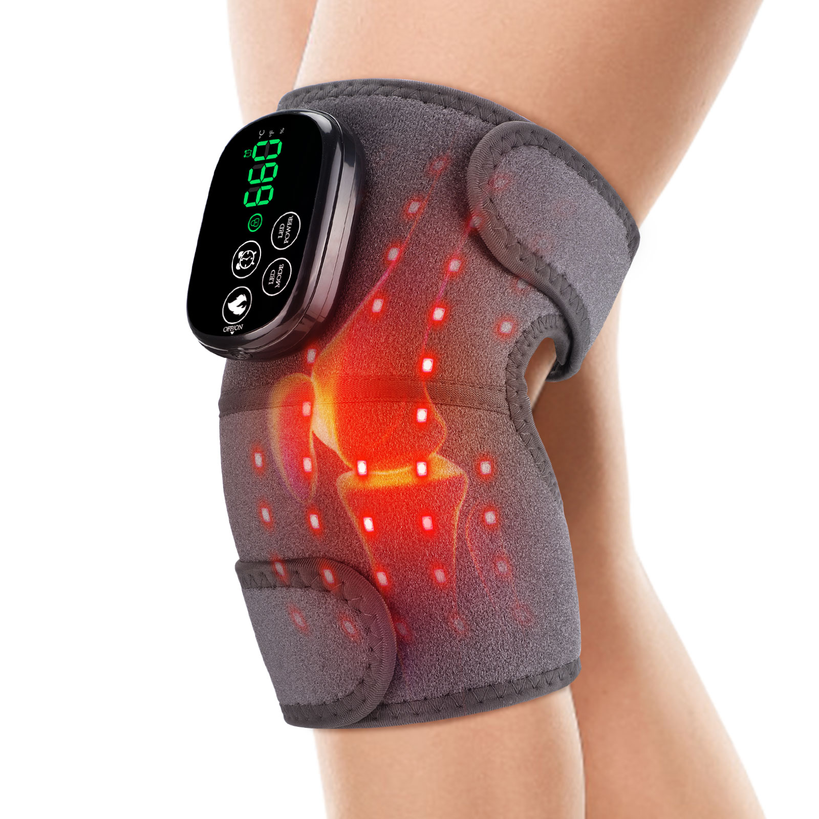 Red Light Knee Brace for Worko - огляд і ціна Smart Knee Wrap