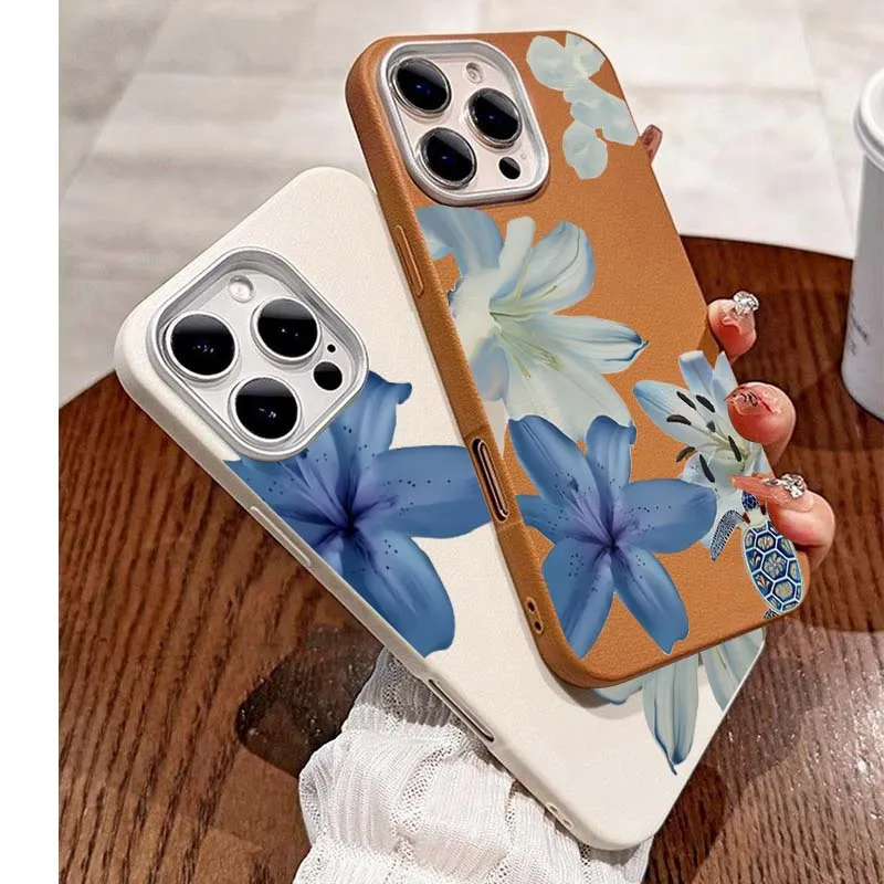 Elegant Blue Lily Fashion Patt - огляд і ціна Xiaomi Redmi Note 14